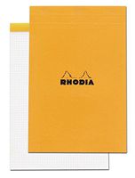 Rhodia Staplebound Orange Graph 8.25 x 12.5 Notepad - R19200