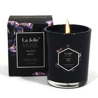 LA JOLIE MUSE Scented Candle, Nectar Basil (Pack one)