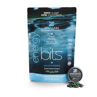 ENERGYbits Pure Spirulina Tablets - Bag of 1,000 Tablets (250mg per Tablet) - Non-GMO, Non-Irradiated, Blue Green Algae - Keto, Vegan, Superfood