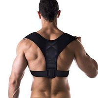 HURRISE Back Brace Posture Corrector, for Men and Women,Kyphosis- Band Correction Back Adjustable Posture Relief Back and Shoulder Pain