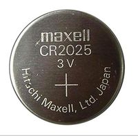 Maxell CR2025 Lithium Coin Cell Battery (Pack of 5)
