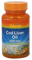 Cod Liver Oil High Potency Thompson 60 Tabs