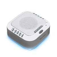 Topfire White Noise Machine Portable Digital USB Noise-Cancelling Premium Rechargeable Sleep Machines for Baby, Infants, Kids, Adults& for Home, Office with Natural Wind, Ocean Sound Effects
