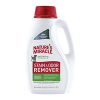 Nature's Miracle P-98150 Dog Stain and Odor Remover, Enzymatic Formula for Urine Stains, Feces Stains, Vomit Stains and Drool Stains, Odor Control,64 fl oz