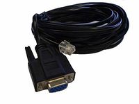 SuperViewVision RS232 Serial Computer Cable DB9 9-Pin Female RJ-11 Connector