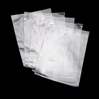 Halulu 100 Pcs 14" X 16",1 MIL Plastic Bags Clear-Flat Open Clear Plastic Poly Bags (14x16")
