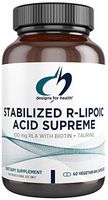Designs for Health Stabilized R-Lipoic Acid Supreme - 100mg R-Lipoic Acid + Biotin + Taurine (60 Capsules)