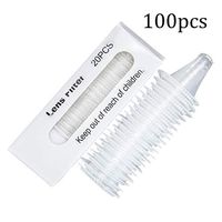Ear Thermometer Covers Lens Filter - Refill Caps Probe Covers for All Braun Thermometer Models and Other Types of Digital Thermometers 100 PCS