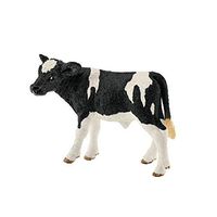 Schleich Farm World Holstein Calf Educational Figurine for Kids Ages 3-8