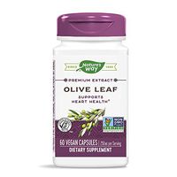 Nature's Way Olive Leaf, Premium Extract Supplement, 250 mg per serving, 60 Capsules
