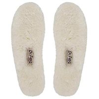 Dr. Foot’s Sheepskin Insoles for Kids, Kids Wool Insoles with Super Warm Cozy & Fluffy Thick Australian Sheepskin (Little Kids' 12-12 1/2)