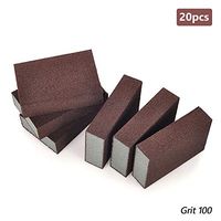 Multi-Use Heavy Duty Scrub Sponge，Emery Sponge Magic Carborundum Sponge，Cleaning Sponge,20 Count