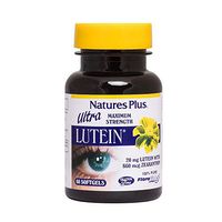 NaturesPlus Ultra Lutein - 20 mg, 60 Softgels - Maximum Strength Antioxidant Eye Vitamin & Vision Supplement, Promotes Ocular Health - with Zeaxanthin - Gluten-Free - 60 Servings