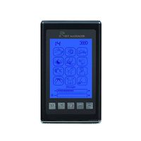 TENS EMS Unit Pro S Muscle Stimulator 12 Modes Rechargeable Battery [Lifetime Warranty] (Black)