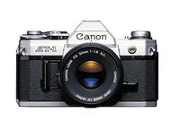 Canon AT-1 35mm Camera With A 50mm f/1.8 FD Lens