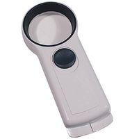 EZOptix 6X 50mm Handheld Illuminated Pocket Magnifier with LED Light