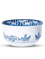 AXZHYX Bowl Korean Bowl Home Blue and White Porcelain Rice Bowl Soup Bowl Large Bowl, Rice/Soup/Noodles/Eating Bowl, Large Bowl, Blue and White Hotel Tableware Home Noodles Boiled Fish Soup Bowl