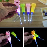 Etuoji Cartoon Ear Spoon Lights Design Removable Light Ear Digging Cleaning Tool Baby Bath