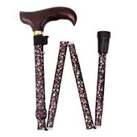 Crutches Collapsible Old Man Walking Stick Non-Slip Cane Walker 4 Paragraph Portable Walking Stick Retractable Cane (Color : A, Size : 27cm)