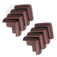8 pcs The Elixir Eco Green Baby Furniture Corner Safety Bumper Security Table Desk Corner Edge Protector Guard Cushion Softener (Wine)