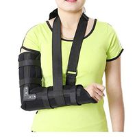 LLDY Elbow Brace Splint Elbow Fracture Immobilizer Protector Braces Arm Splint Support, Joint Pain Relief, Injury Recovery,M