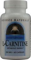 L Carnitine Source Naturals, Inc. 60 Caps