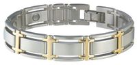Sabona Executive Symmetry Duet Magnetic Bracelet - Large