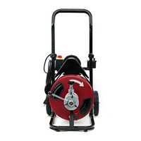 Cypress Shop Drain Cleaner Machine Drain Augers Cleaning Equipment Professional Industrial Quality Electric Portable Sewage Drain Pipe Cleaner Heavy Duty Light Weight For Sinks Showers Floor Drains