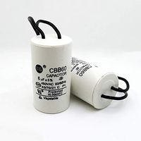 CBB60 6uF ± 5% Motor Running Capacitor AC 450V 50/60Hz