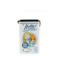 Nellie's Laundry Nuggets, 50 Load Tin- Easily Dissolvable- Biodegradable, Vegan- Leaping Bunny Certified
