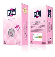 Pufai Disposable Cigarette Filters Compatible Regular Type 8mm 20 Pieces Box Pink