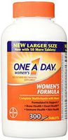 One-a-Day Women's Formula Complete Multivitamin 300 Tablets Bone Health Skin Health