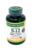 Nature's Bounty Quick Dissolve Fast Acting Vitamin B-12 2500 mcg, Natural Cherry Flavor (250 tablets)