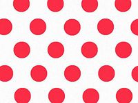 White Medium Polka Dots On Black Art DIY Crafts Tissue Paper for Gift Wrapping 20"X30" 5 Sheets