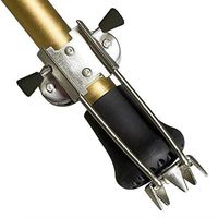 zxc New Stainless Steel Crampons Cleat Ice Gripper for Safer Walking in ice & Snow and Claw Crutch Hiking Climbing Tool