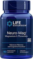 Life Extension Neuro-Mag Magnesium L-Threonate, 90 Vegetarian Capsules