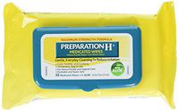 Preparation H Medicated Wipes, 48 Count (Pack Of 6)