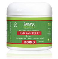 Certified Organic Hemp Oil Pain Relief Cream - Natural Hemp Extract Cream for Arthritis, Back/Neck/Joint Pain Relief - Efficient Inflammation Cream - Made in USA - FDA Registered (2 oz)
