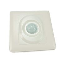 DEMASLED DC 12V - 24V Automatic Wall Motion Sensor for LED Light Detector Module Infrared Detection Inductor Activity Indicator PIR - PID Based Motion Detectors (1 Unit)