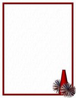 Cheerleader Stationery Printer Paper 26 Sheets