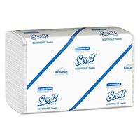 Scott 01960 SCOTTFOLD Paper Towels, 7 4/5 x 12 2/5, White, 175 Towels per Pack (Case of 25 Packs)