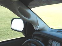 Mopar ZL39BD1AA OEM Dodge Ram A-Pillar With Grab Handle and Single Gauge Pod - Single Gauge