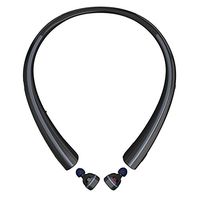 LG TONE FREE HBS-F110 Wireless Bluetooth Earbuds with Charging Neckband - Black