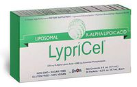 LypriCel Liposomal R-Alpha Lipoic Acid – 30 Packets – 226 mg R-ALA Per Packet – Liposome Encapsulated for Maximum Bioavailability – 100% Non-GMO