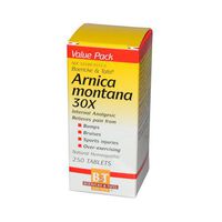 Boericke and Tafel Arnica Montana 30X - 250 Tabs ( pack of 4)