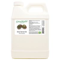 GreenHealth Olive Kernel Oil - 32 fl oz (946 ml) Plastic Jug w/Cap - 100% Pure Carrier Oil