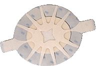 Tegaderm High Performance Adhesive Foam Dressing 4-1/2" x 4" Small Oval (Box of 10 Each) by 3M Healthcare Corp