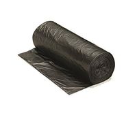 Berry Plastics PGR3858X5B PE 60 gal 38 x 58 in. 2.0 Mil Can Liner On A Roll44; Black