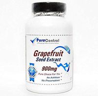 Grapefruit Seed Extract 900mg // 200 Capsules // Pure // by PureControl Supplements