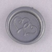 Silver Platinum Wax-like Wedding Seals, 25 Ct.